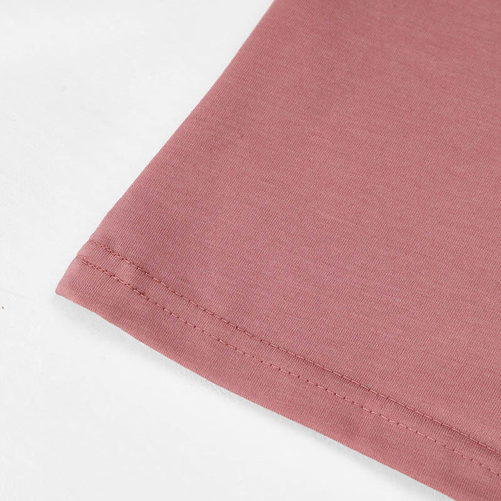 Camiseta Olivenorma Breathe Symbol para mujer, de algodón, de manga corta y cuello en V, para yoga y meditación - image 6
