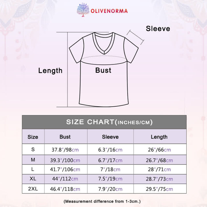 Camiseta de yoga estética Olivenorma con cuello en V y sol y luna - image 27