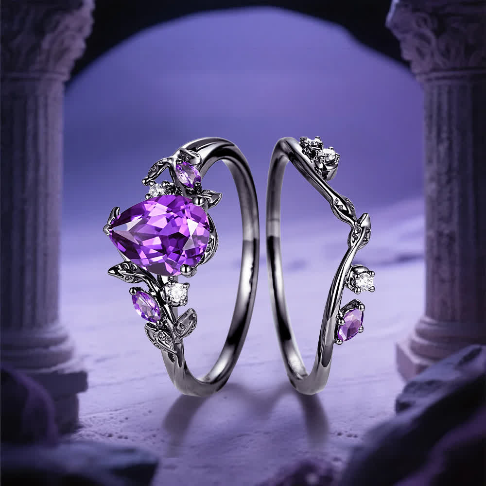Anillo de amatista Olivenorma La Hechicera del Crepúsculo - image 3