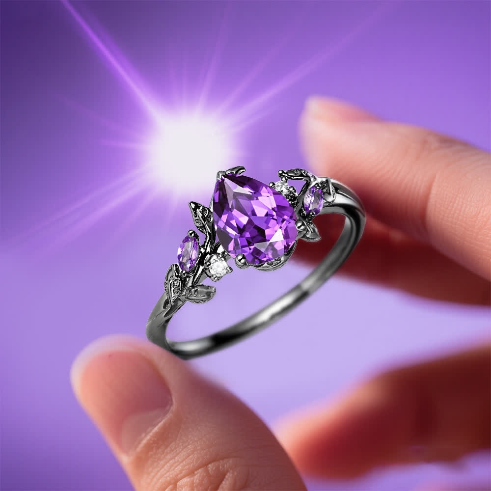 Anillo de amatista Olivenorma La Hechicera del Crepúsculo - image 8