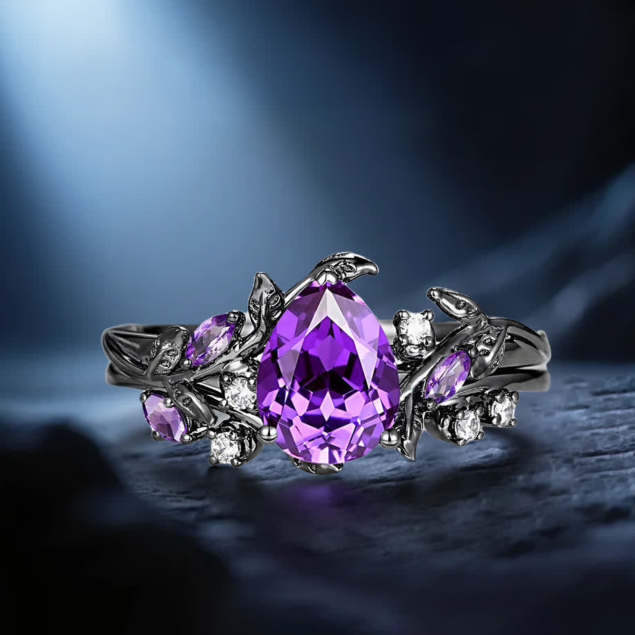 Anillo de amatista Olivenorma La Hechicera del Crepúsculo - Estados Unidos 10 - image 1