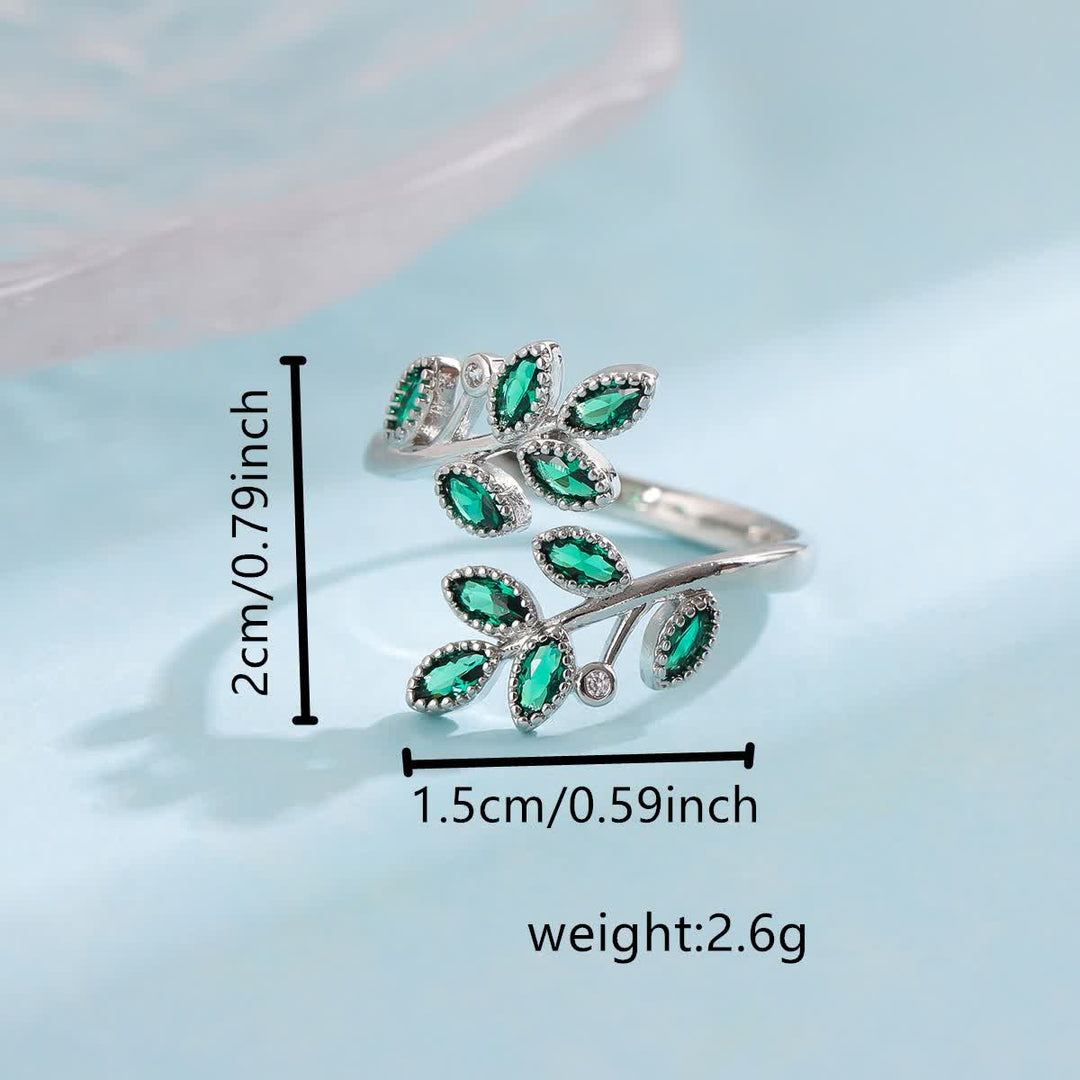 Anillo de hojas majestuosas del bosque de Olivenorma - image 11