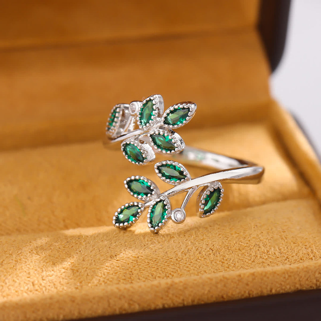 Anillo de hojas majestuosas del bosque de Olivenorma - image 10