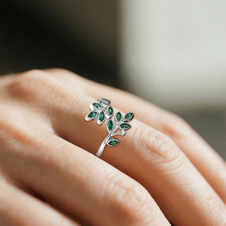 Anillo de hojas majestuosas del bosque de Olivenorma - image 2
