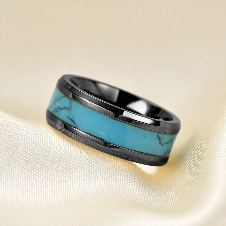 Anillo de protección y transformación turquesa Olivenorma