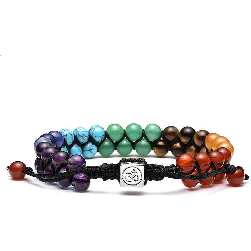 Pulsera de sanación de chakras con orgón de Olivenorma 