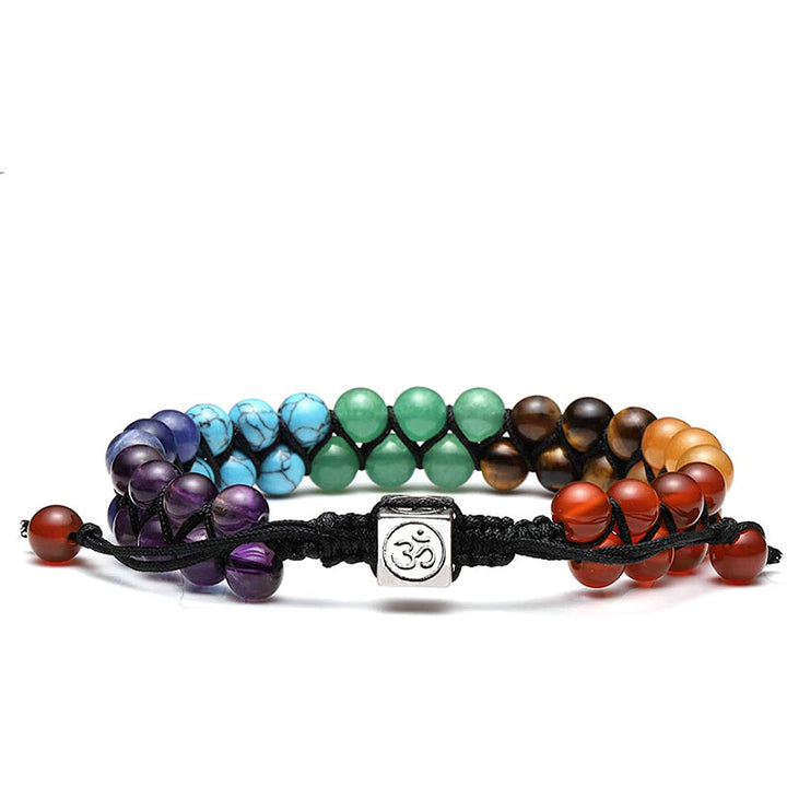 Pulsera de sanación de chakras con orgón de Olivenorma 