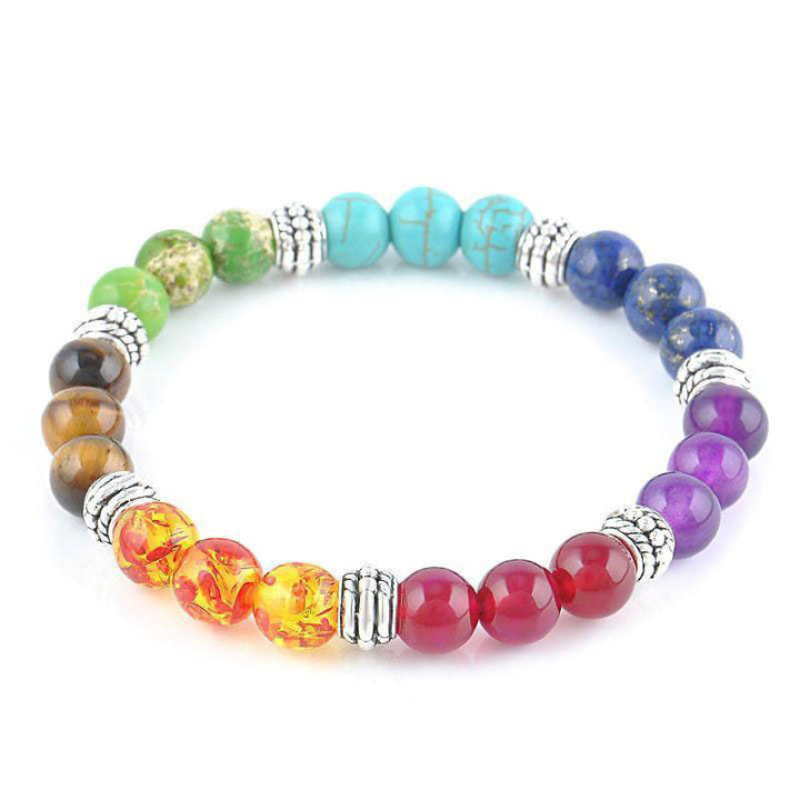 Pulsera de orgón con chakras de Olivenorma 