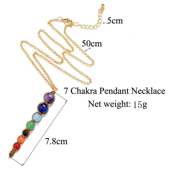 Collar de sanación de chakras con orgón de Olivenorma 
