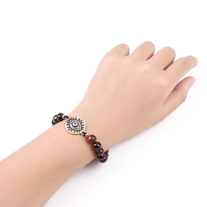 Pulsera de protección contra el mal de ojo de tigre