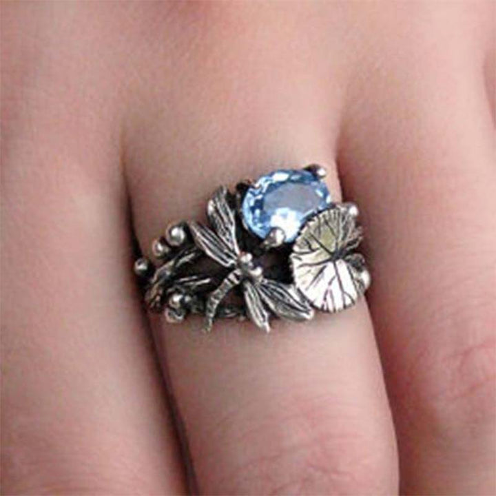 Anillo de cristal de protección natural Olivenorma 