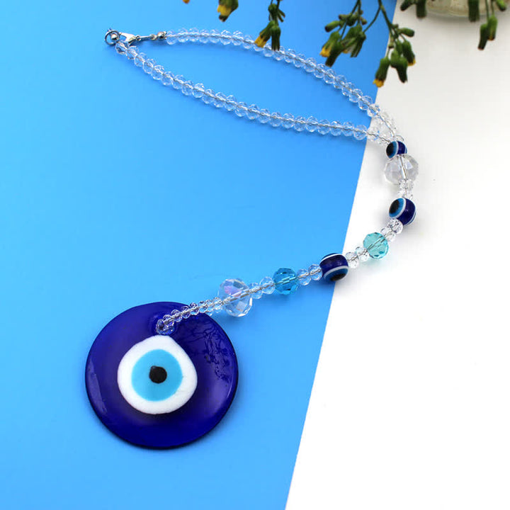 Amuleto decorativo de pared con forma de mariposa y ojo malvado de Olivenorma