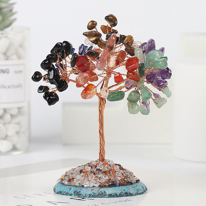 Árbol de Feng Shui de los chakras de la fuerza y ​​el crecimiento de Olivenorma 