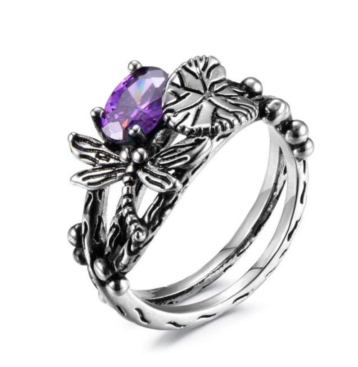 Anillo de cristal de protección natural Olivenorma 