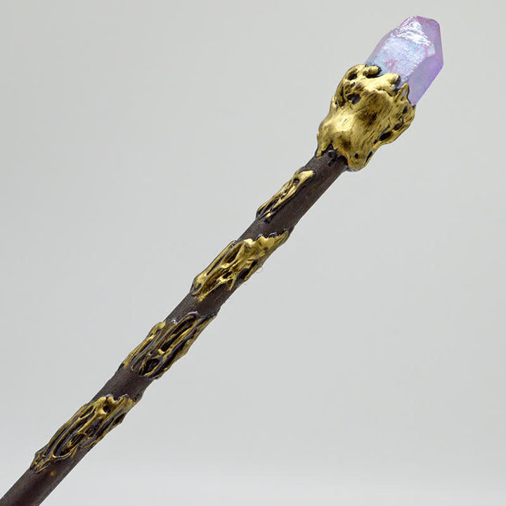 Varitas de cristal de hada de la luna, el sol y la estrella de Olivenorma