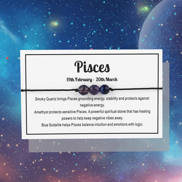 Pulsera mágica de 12 estrellas con cuentas de cristal.
