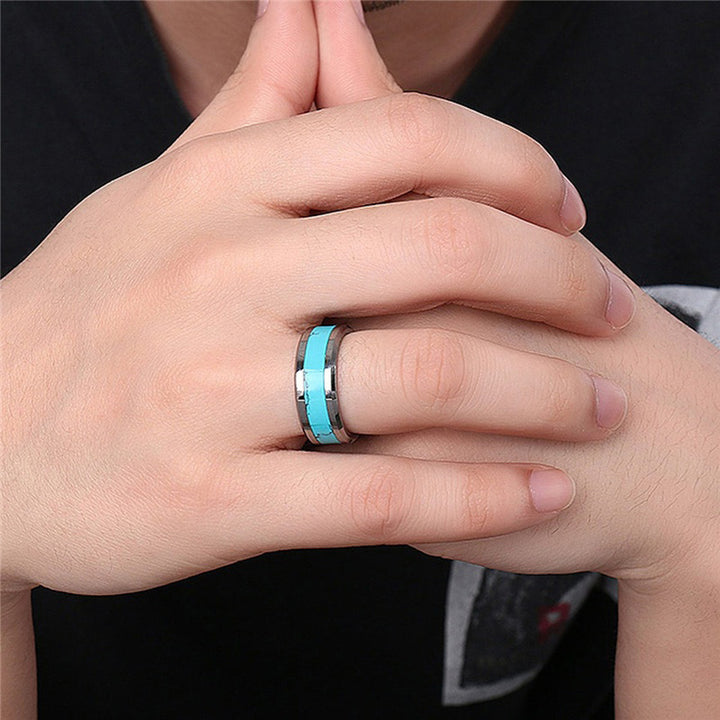 Anillo de protección y transformación turquesa Olivenorma