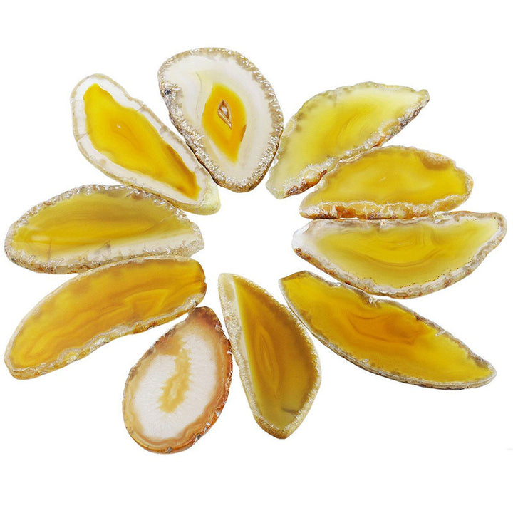 Piedras preciosas decorativas de ágata laminada natural de Olivenorma