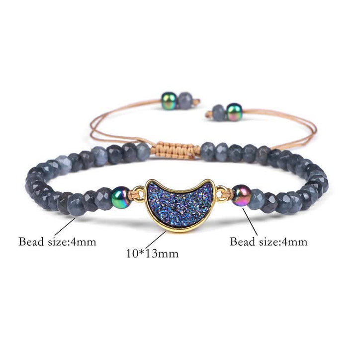 Pulsera de cristal natural facetado Olivenorma 