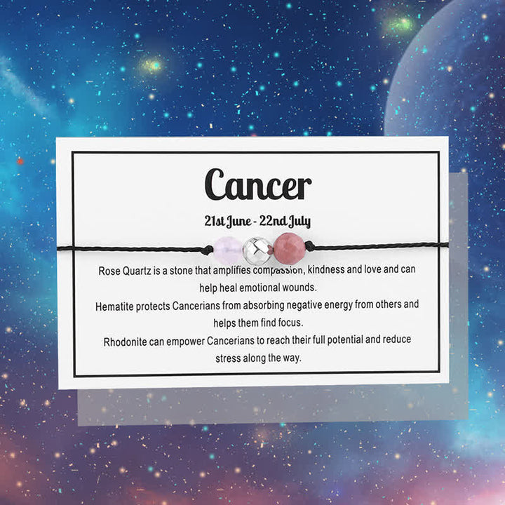 Pulsera mágica de 12 estrellas con cuentas de cristal.