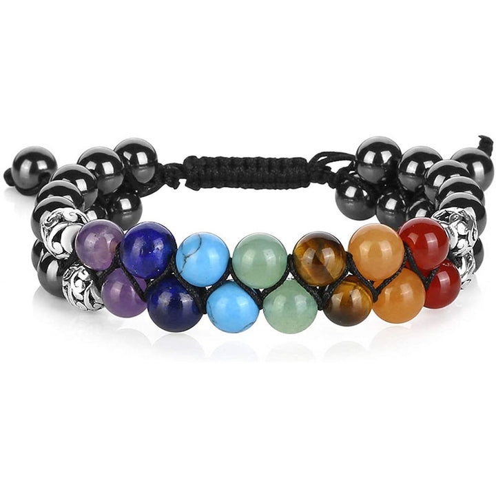 Pulsera de sanación de chakras con orgón de Olivenorma 