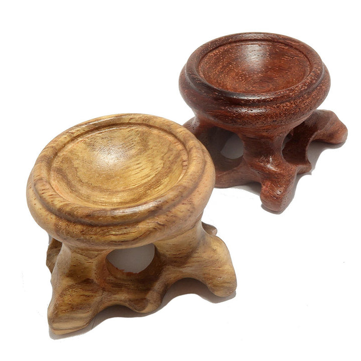 Soportes de madera de Olivenorma para bolas de cristal, esferas, huevos, decoración pastoral