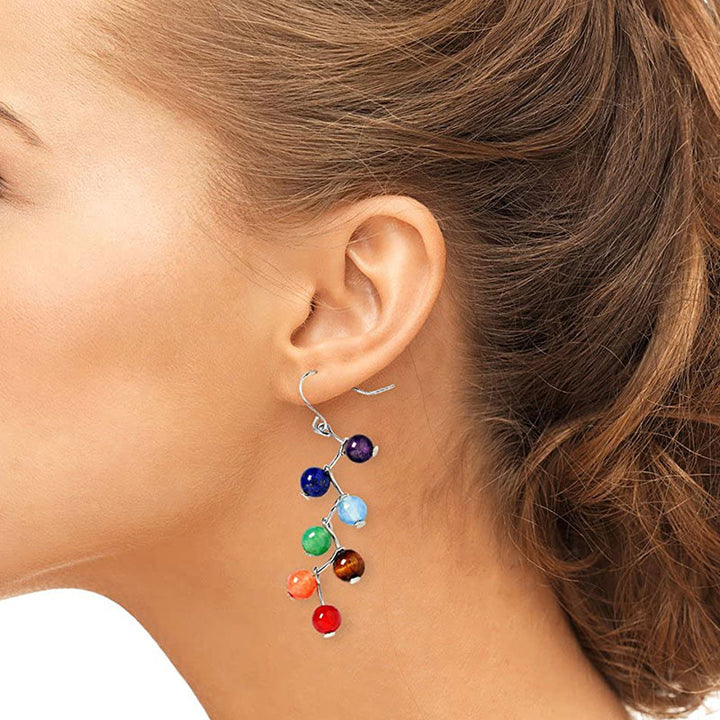 Pendientes de sanación de chakras con orgón de Olivenorma 