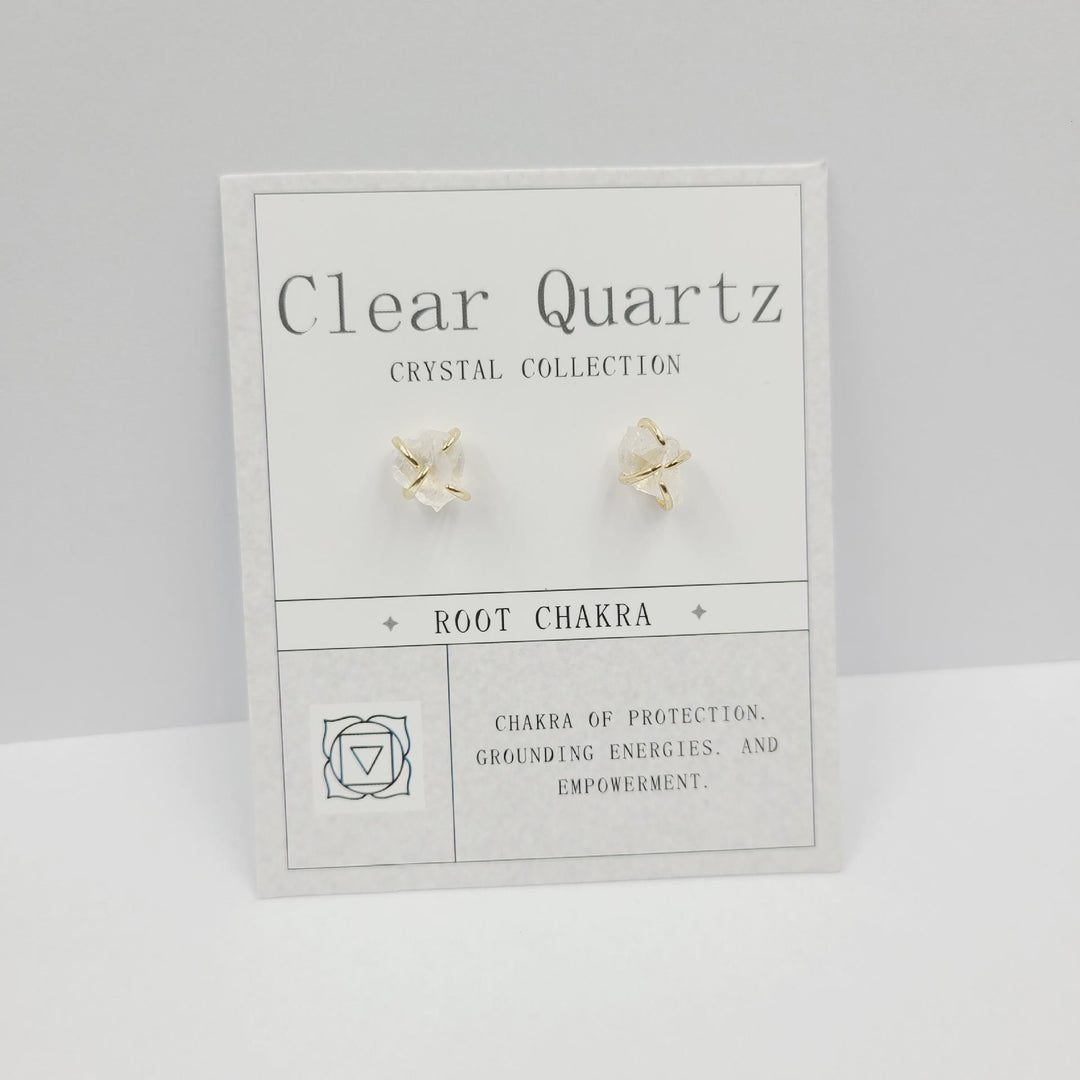 Pendientes de piedra en bruto para el 12.º cumpleaños de Olivenorma