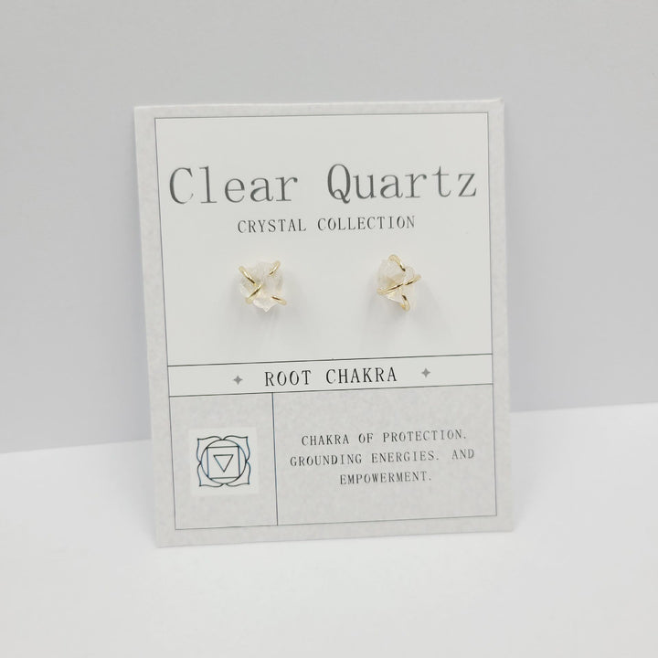 Pendientes de piedra en bruto para el 12.º cumpleaños de Olivenorma