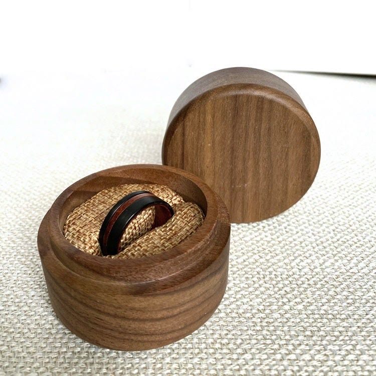 Anillo de carburo de tungsteno de madera de barril de whisky de 8 mm de Olivenorma