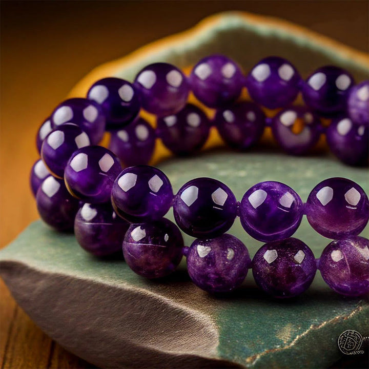 Pulsera de amatista Olivenorma : sanación, paz y tranquilidad 