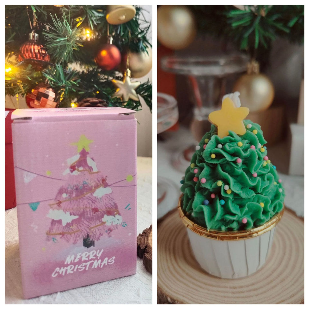 Vela modelo galleta pastel navidad Olivenorma