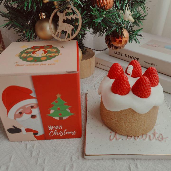 Vela modelo galleta pastel navidad Olivenorma