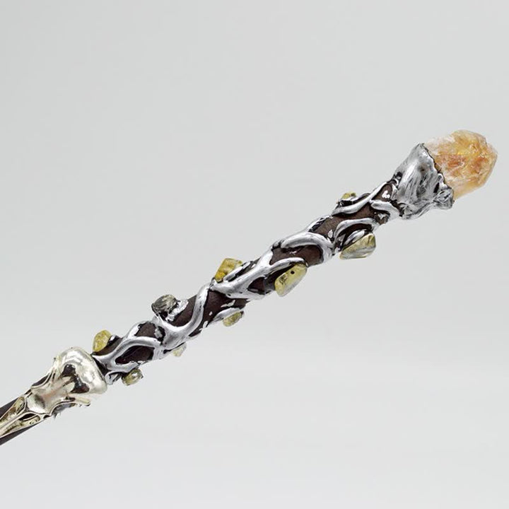 Varitas de cristal de hada de la luna, el sol y la estrella de Olivenorma