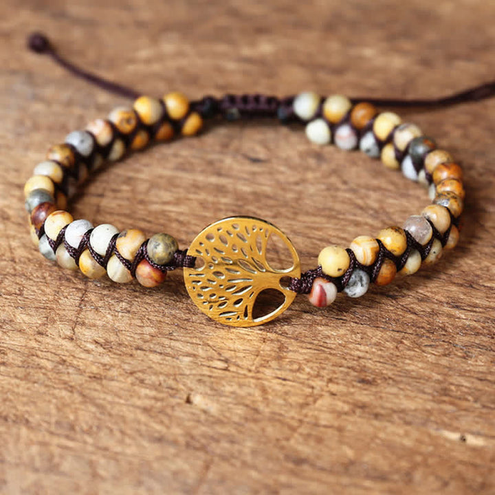 Pulsera de piedra de transformación y evolución espiritual de Olivenorma
