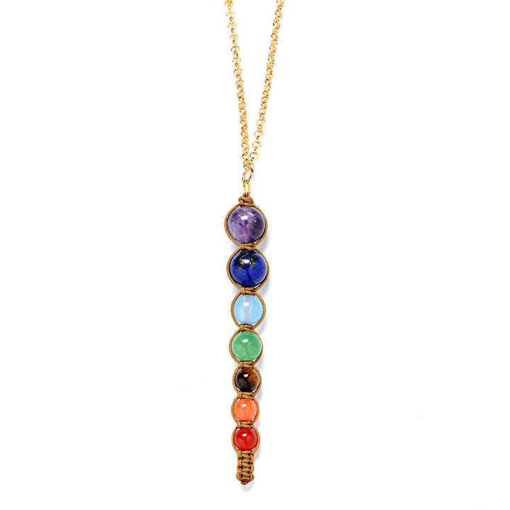 Collar de sanación de chakras con orgón de Olivenorma 