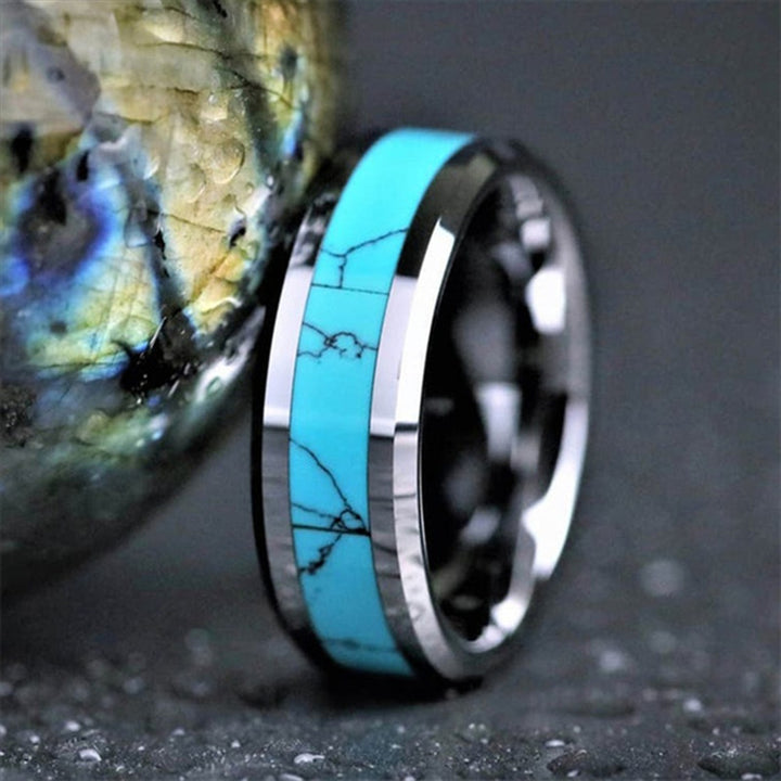 Anillo de protección y transformación turquesa Olivenorma
