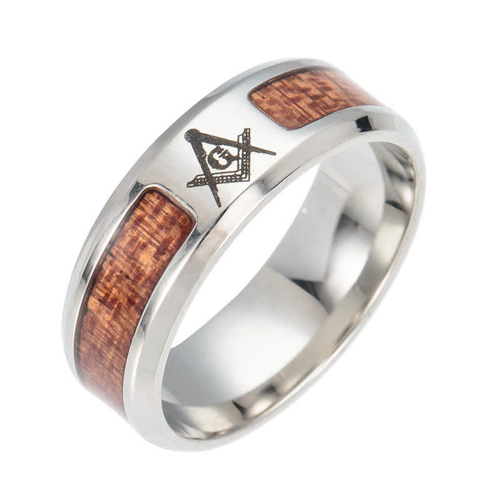 Anillo Yggdrasil - acero inoxidable