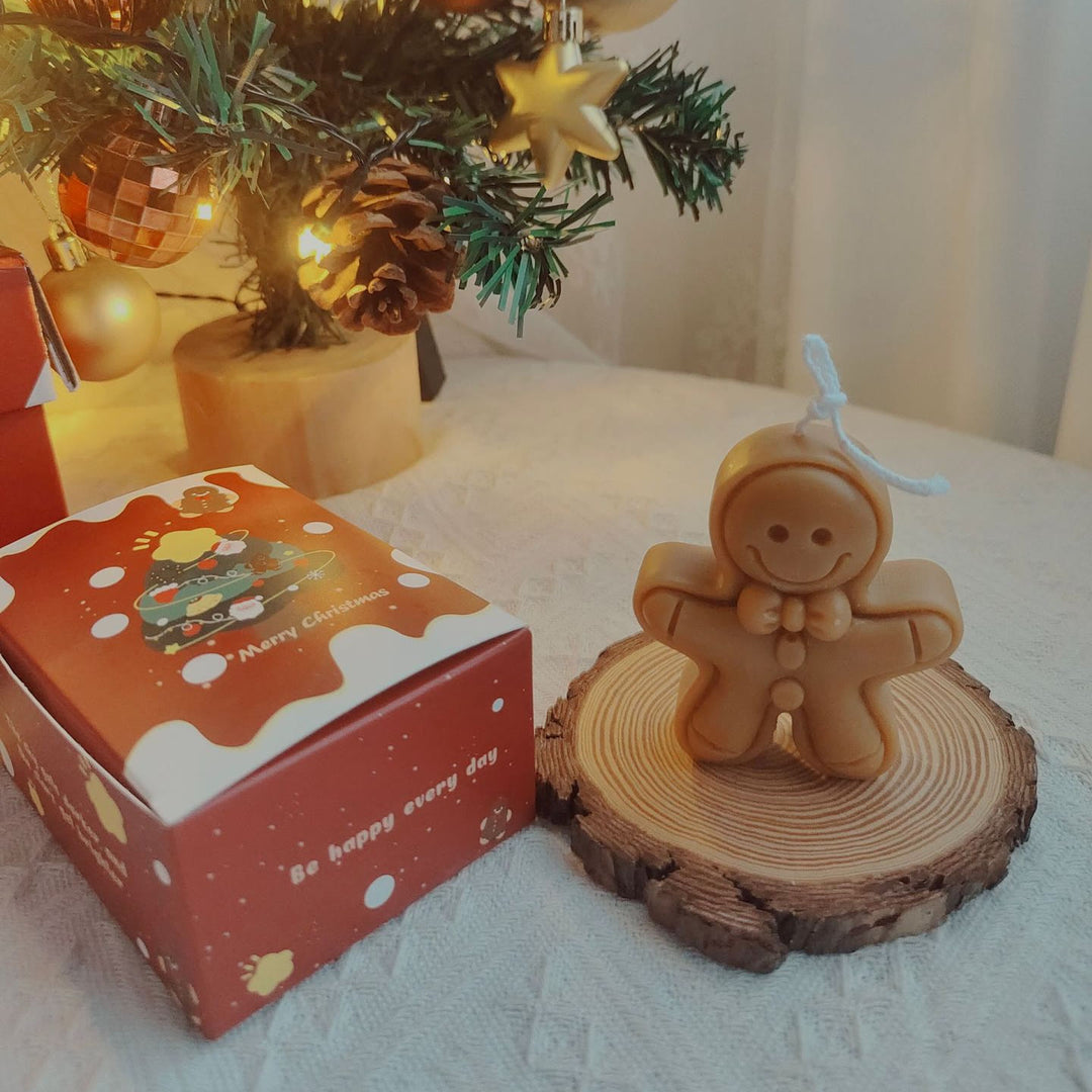 Vela modelo galleta pastel navidad Olivenorma
