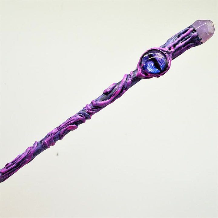 Varitas mágicas de cristal de bruja de mal de ojo de Olivenorma