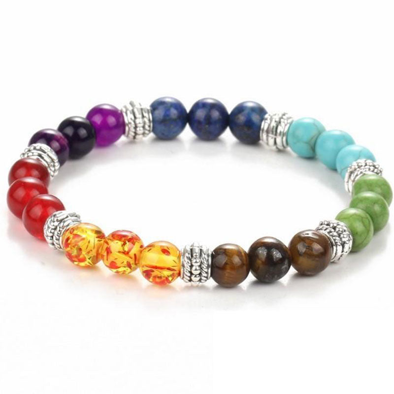 Pulsera de orgón con chakras de Olivenorma 