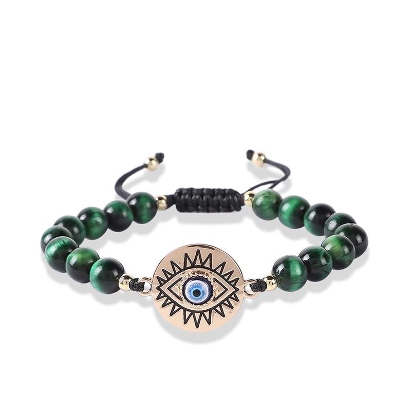 Pulsera de protección contra el mal de ojo de tigre