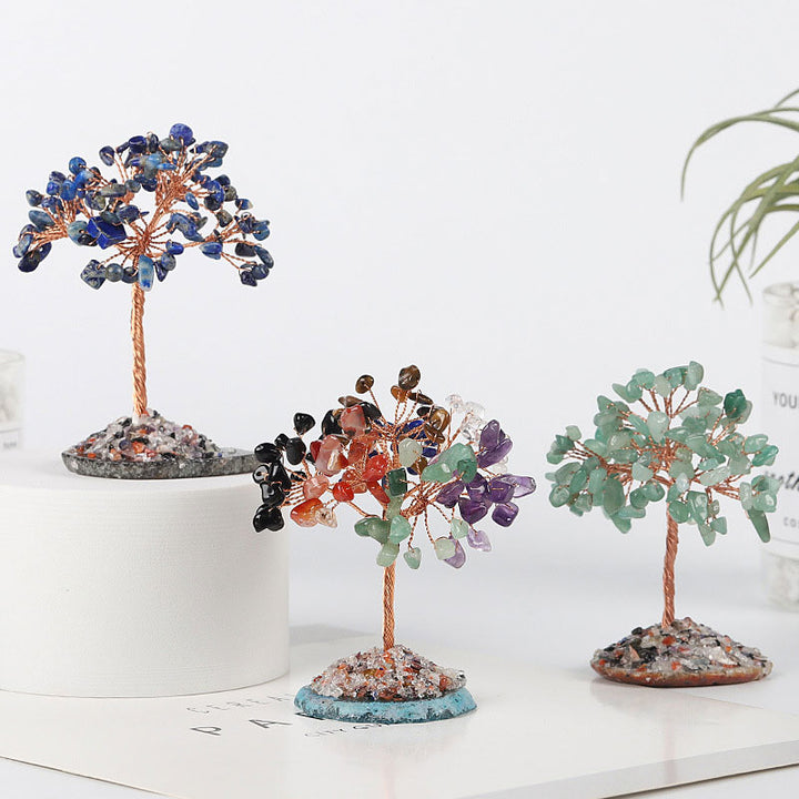 Árbol de Feng Shui de los chakras de la fuerza y ​​el crecimiento de Olivenorma 