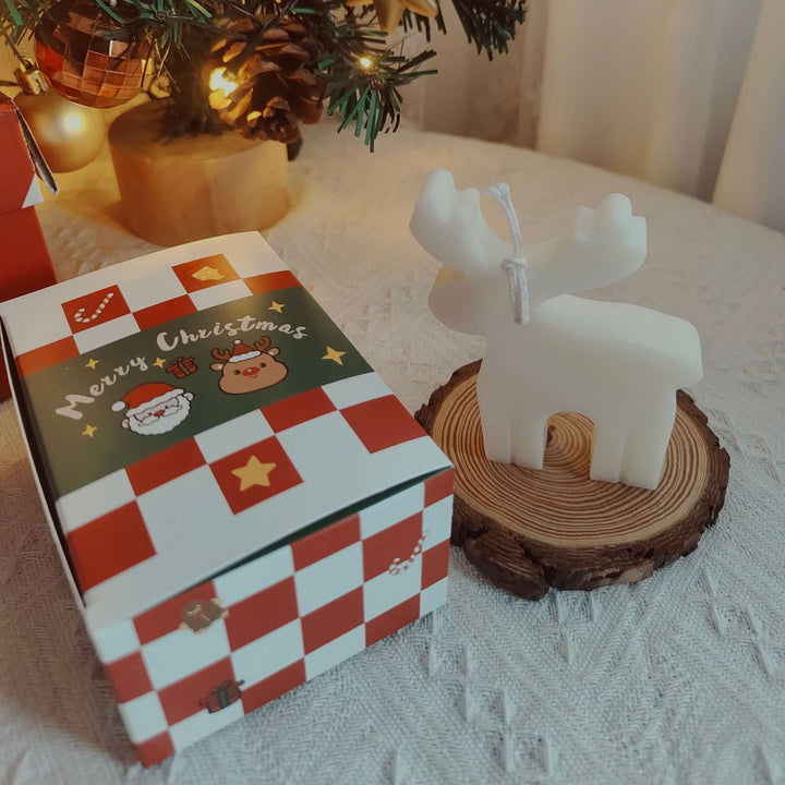 Vela modelo galleta pastel navidad Olivenorma