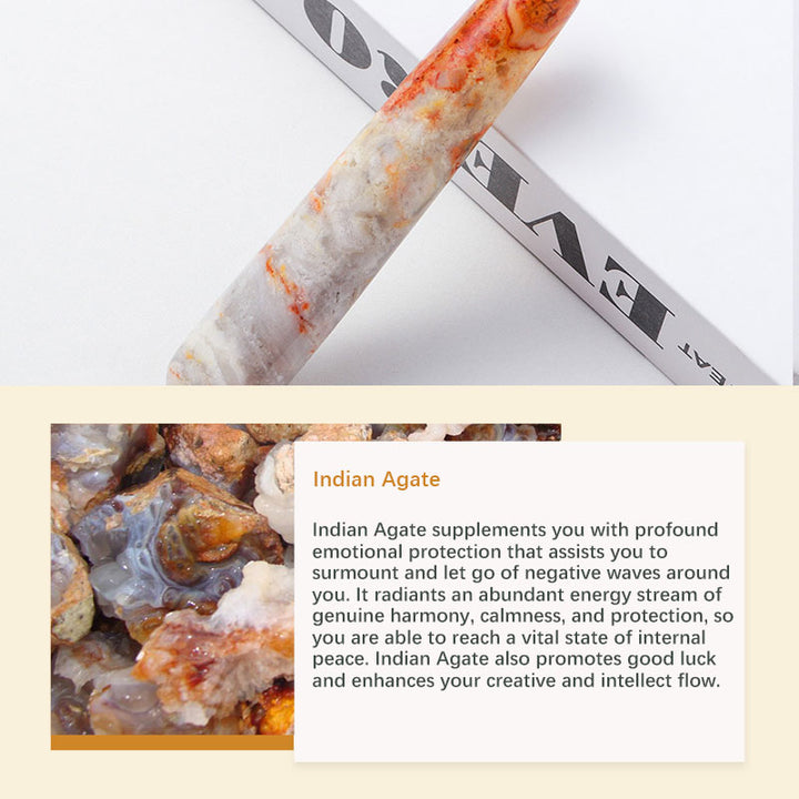 Varitas de cristal curativas con cristales naturales Olivenorma