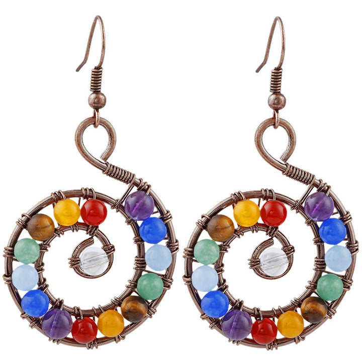 Pendientes de orgón de los chakras 