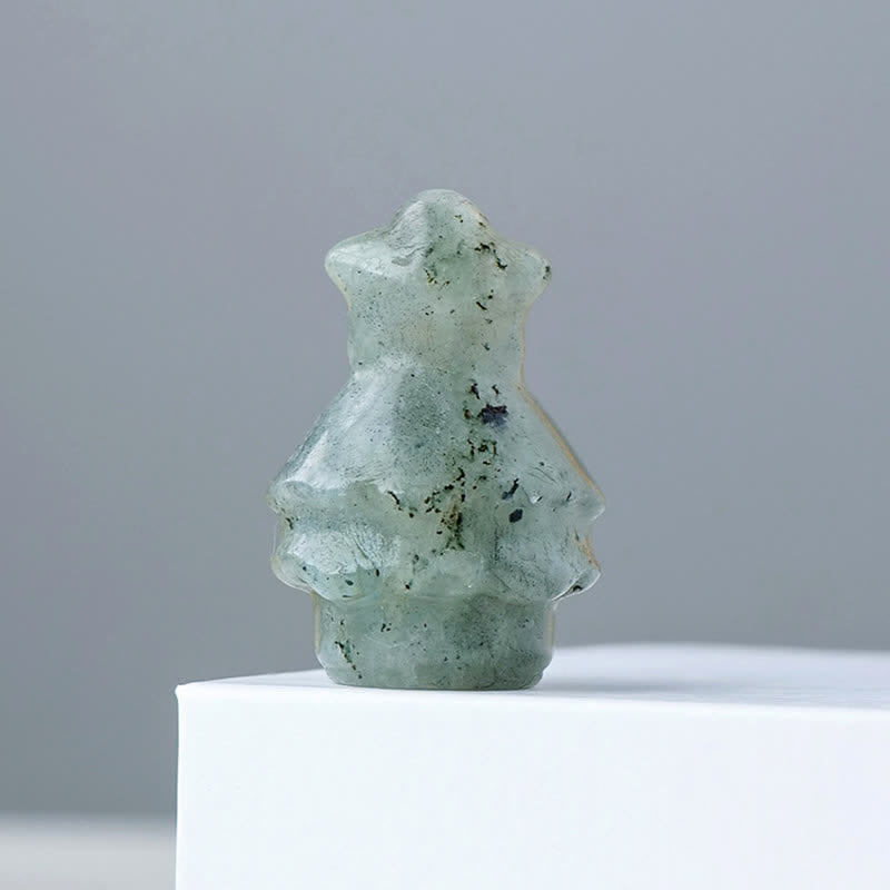 Adorno para árbol de Navidad de cristal natural de Olivenorma