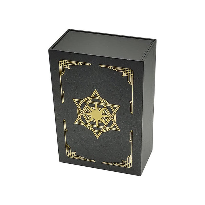 Cartas del tarot con lámina de oro estilo antiguo de Olivenorma 