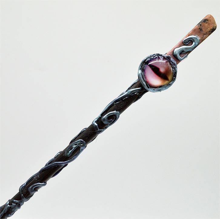 Varitas mágicas de cristal de bruja de mal de ojo de Olivenorma
