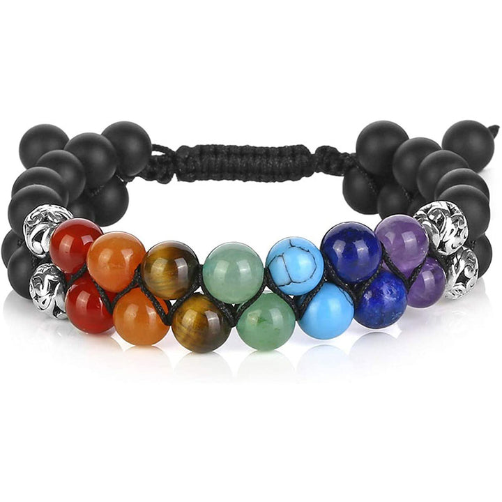 Pulsera de sanación de chakras con orgón de Olivenorma 
